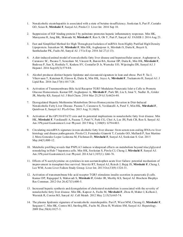 Publication List November 16