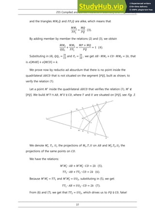 255 Compiled And Solved Problems In Geometry And Trigonometry | PDF