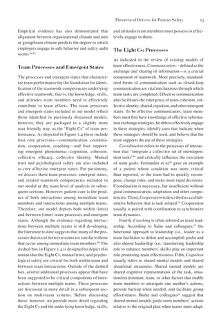 Improving Patient Safety Through Teamwork And Team Training Eduardo ...