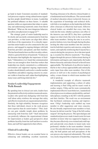 Improving Patient Safety Through Teamwork And Team Training Eduardo ...