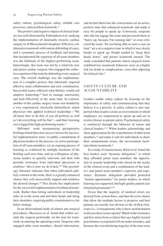 Improving Patient Safety Through Teamwork And Team Training Eduardo ...