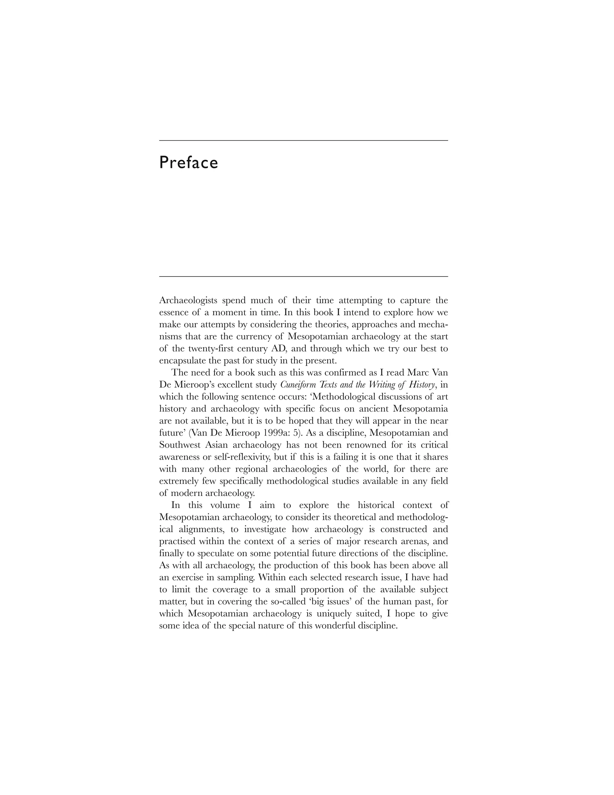 The Archaeology Of Mesopotamia Theories And Approaches Roger Matthews | PDF