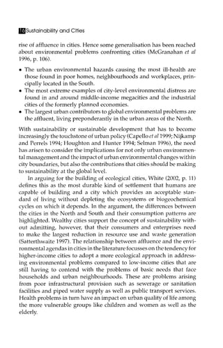 Sustainability And Cities Concept And Assessment Giok Ling Ooi | PDF