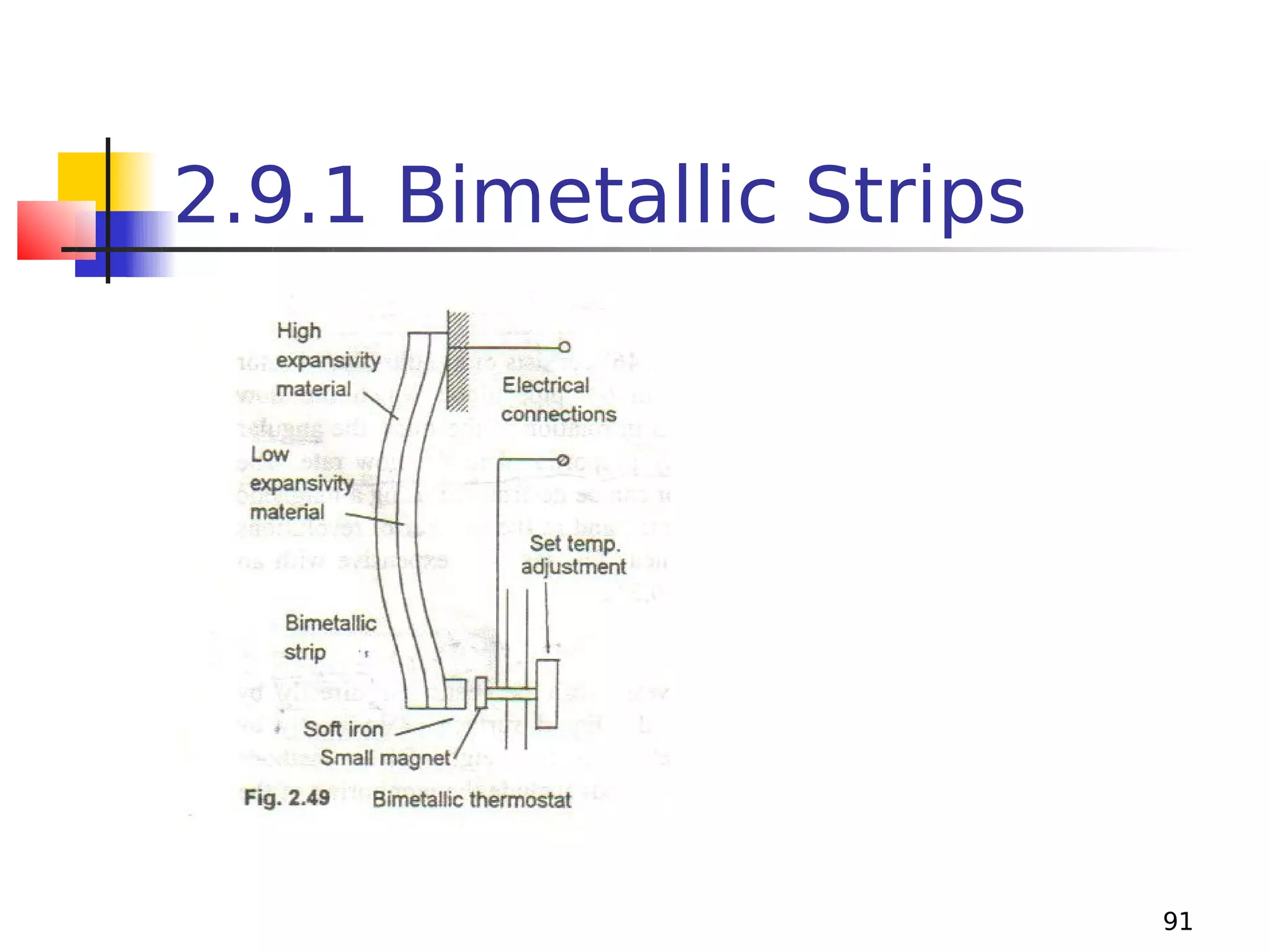 2.9.1 Bimetallic Strips

91

 