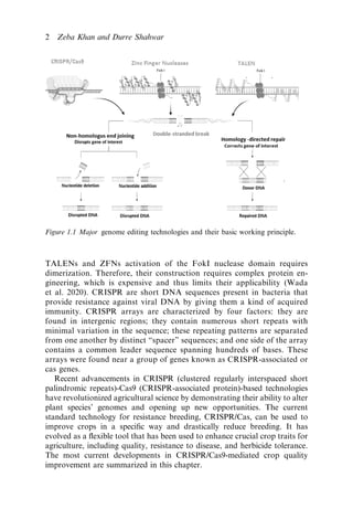Genome Editing And Global Food Security Molecular Engineering ...
