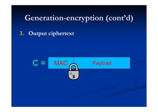 Authenticated Encryption Gcm Ccm | PDF