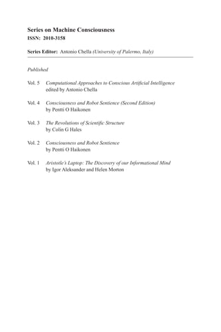 conscious computational cosmology (ccc) the last... Computational Approaches To Conscious Artificial Intelligence Antonio ...