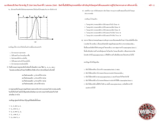 แนวข้อสอบชีววิทยาวิชาสามัญ ปี 2564 (สอบวันเสาร์ที่ 3 เมษายน 2564) : จัดทาขึ้นมิได้มีวัตถุประสงค์เพื่อการค้าเชิงธุรกิจโดยมุ่งหวังที่จะเผยแพร่ความรู้เป็นวิทยาทานทางการศึกษาเท่านั้น หน้า 11
 