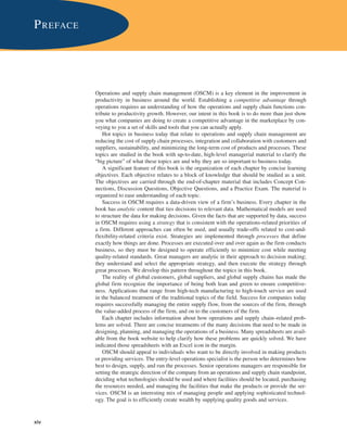 (eBook PDF) Operations and Supply Chain Management 15th Edition | PDF