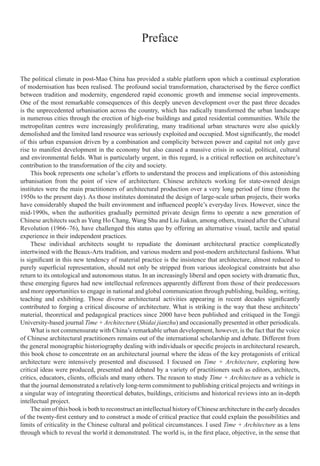 Constructing A Place Of Critical Architecture In China Guanghui Ding | PDF