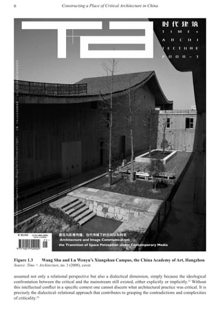 Constructing A Place Of Critical Architecture In China Guanghui Ding | PDF