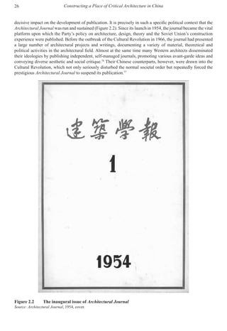 Constructing A Place Of Critical Architecture In China Guanghui Ding | PDF