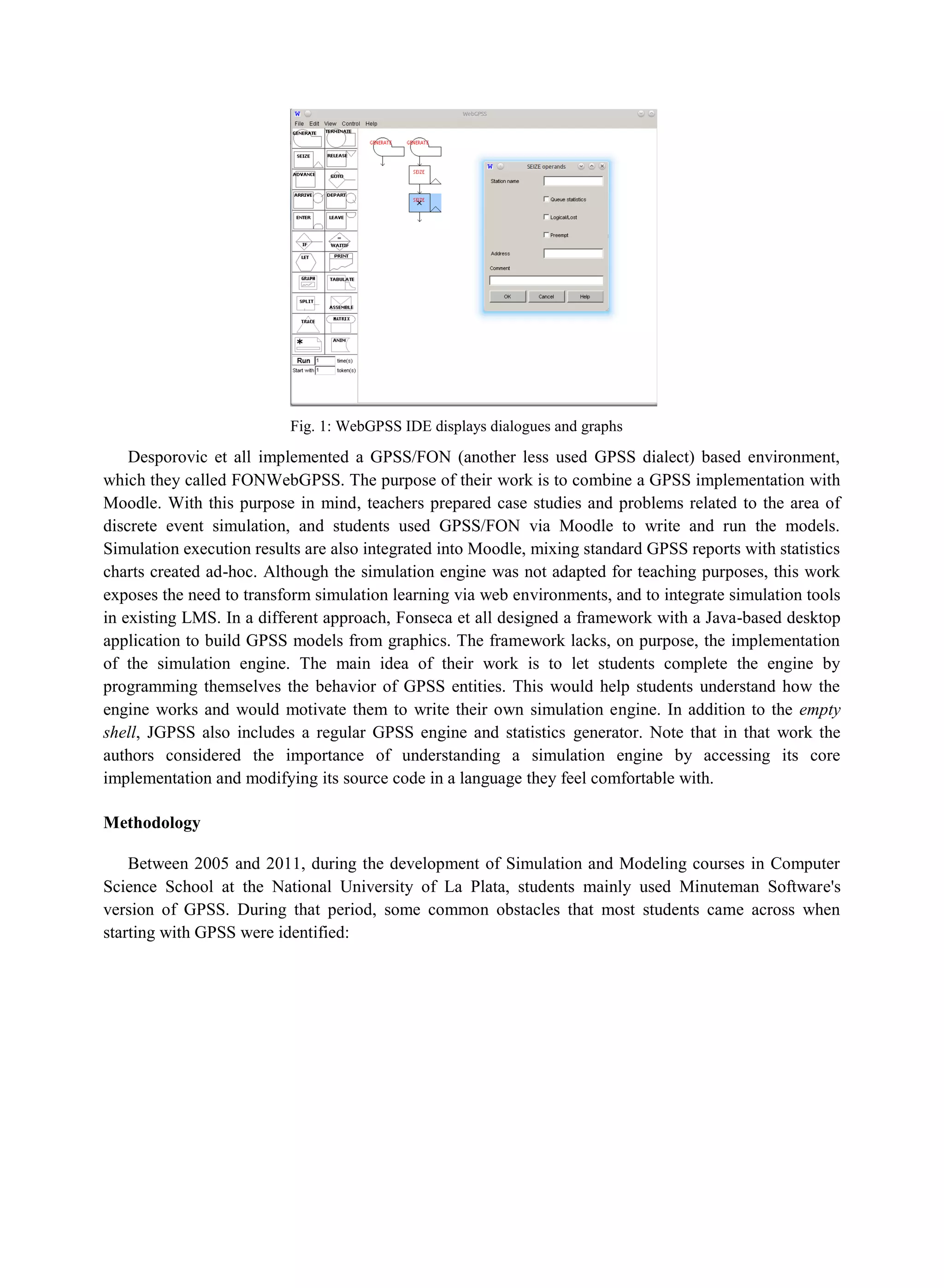 GPSS interactive learning environment | PDF