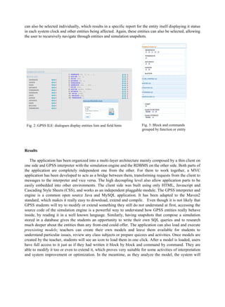 GPSS interactive learning environment | PDF