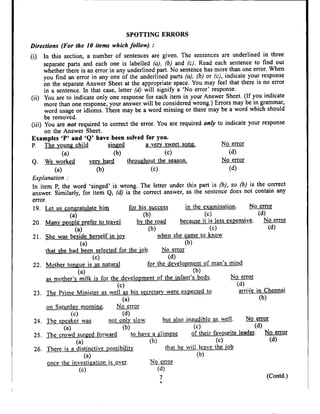 nda exam question paper