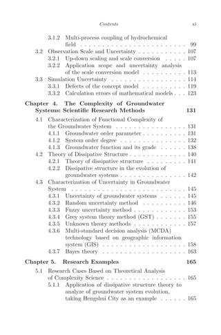 Complexity Of Groundwater Systems Teng Ma Liuzhu Chen | PDF