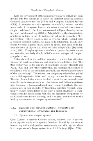 Complexity Of Groundwater Systems Teng Ma Liuzhu Chen | PDF