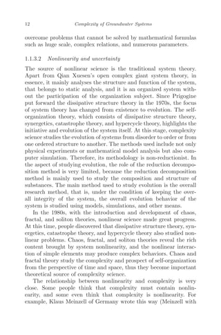 Complexity Of Groundwater Systems Teng Ma Liuzhu Chen | PDF