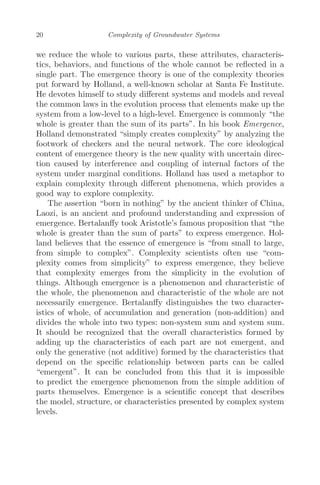 Complexity Of Groundwater Systems Teng Ma Liuzhu Chen | PDF