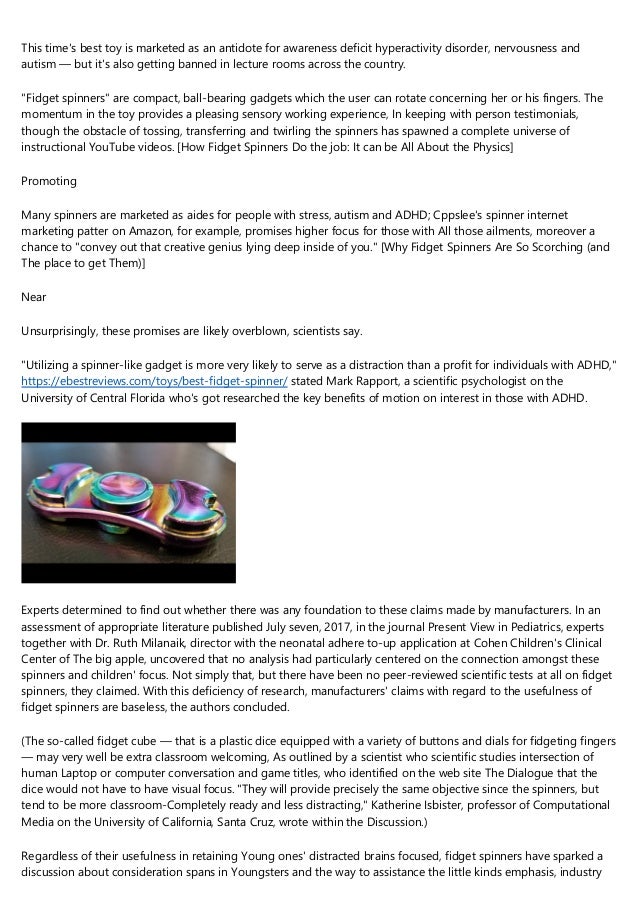 fidget gadgets for adhd