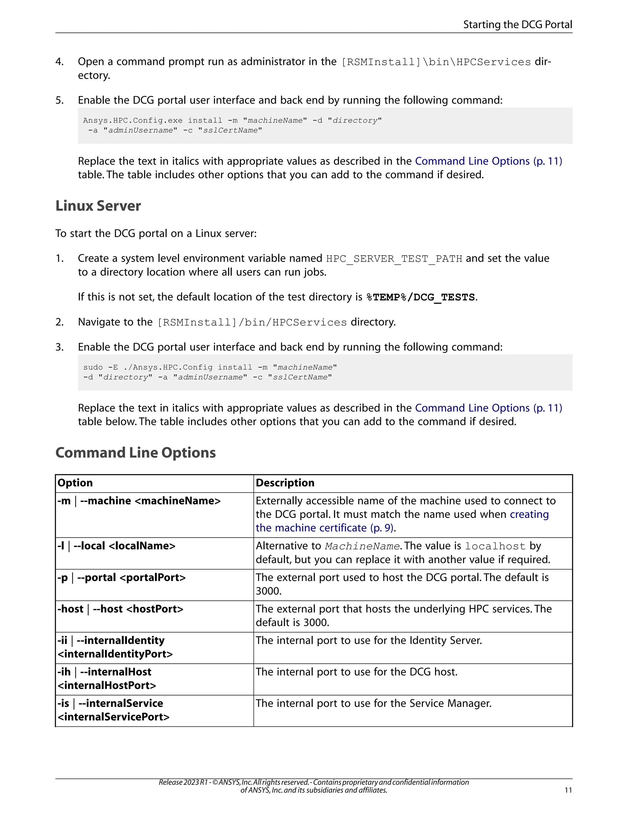 Distributed Compute Gateway Users Guide Ansys Inc | PDF