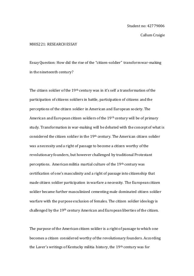 Argumentive Essay Student No Callum Craigie Mhis Research Essay Essay Question How Did The American Someone Write My Essay also The Glass Menagerie Essays Final Essay Mhis Example Essay Format
