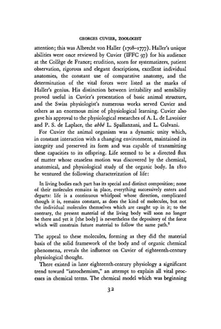 Georges Cuvier Zoologist A Study In The History Of Evolution Theory ...