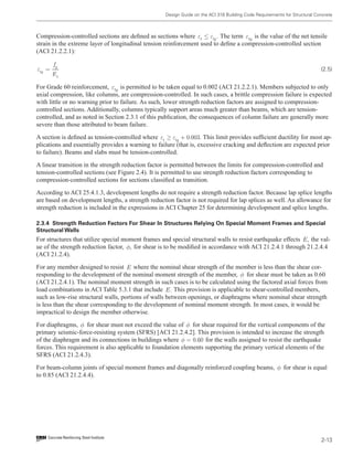 Design Guide On The Aci 318 Building Code Requirements For Structural ...