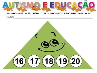 Nome: __________________________________________________________ 
16 
17 
18 
19 
20  