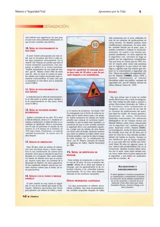 Mateos s/ Seguridad Vial   Apostamos por la Vida   8
 