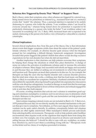 The Case Formulation Approach To Cognitivebehavior Therapy Reprint ...