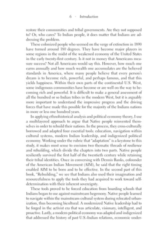 Indian Resilience And Rebuilding Indigenous Nations In The Modern ...