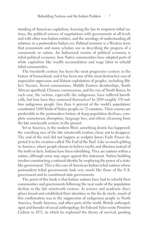Indian Resilience And Rebuilding Indigenous Nations In The Modern ...