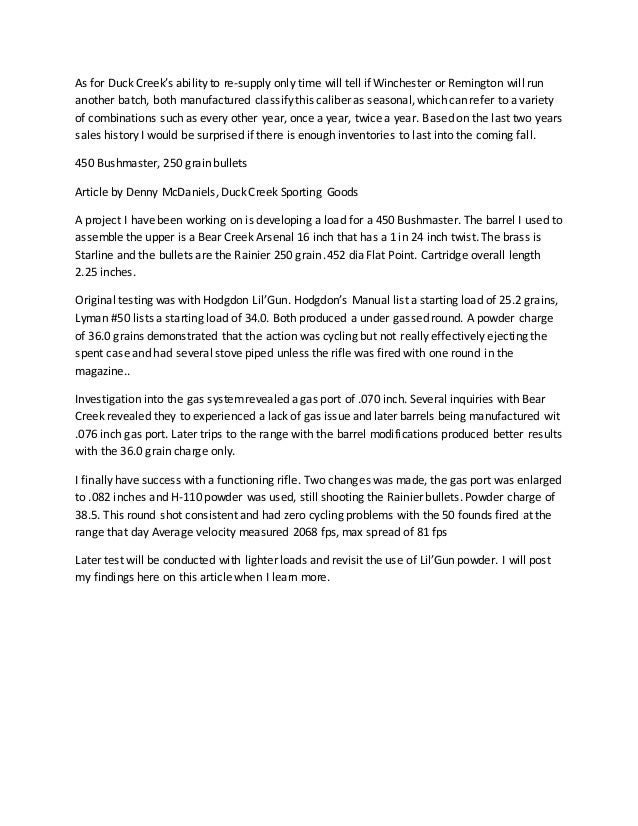 257 Roberts Brass For Sale Part 1