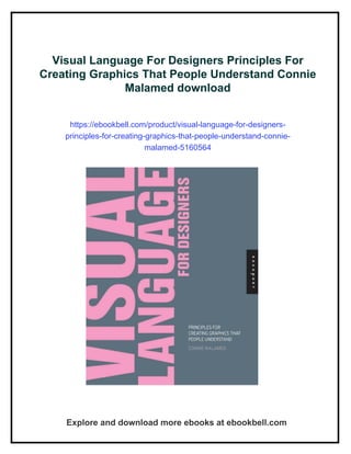 Visual Language For Designers Principles For Creating Graphics That ...