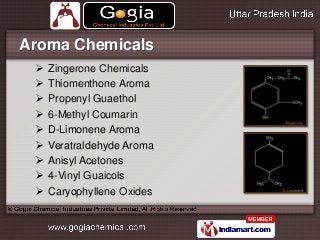 Aroma Chemicals
    Zingerone Chemicals
    Thiomenthone Aroma
    Propenyl Guaethol
    6-Methyl Coumarin
    D-Limo...