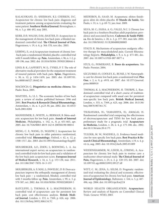 Acupuntura dor lombar | PDF