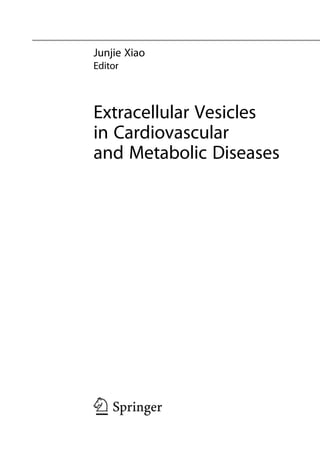 Extracellular Vesicles In Cardiovascular And Metabolic Diseases 1st Ed ...