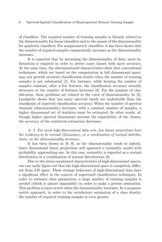 Spectralspatial Classification Of Hyperspectral Remote Sensing Images ...