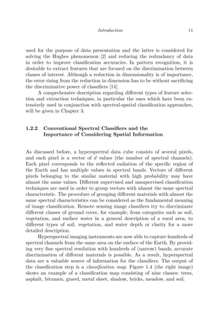 Spectralspatial Classification Of Hyperspectral Remote Sensing Images ...