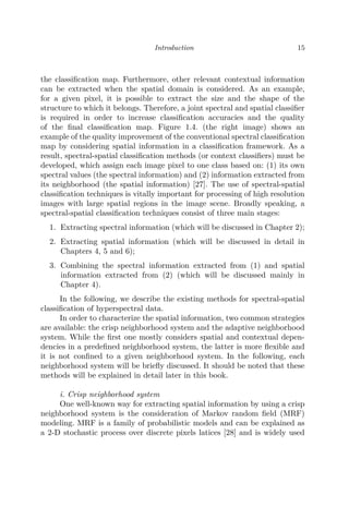Spectralspatial Classification Of Hyperspectral Remote Sensing Images ...