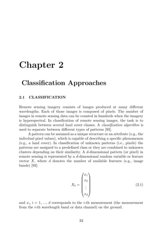Spectralspatial Classification Of Hyperspectral Remote Sensing Images ...