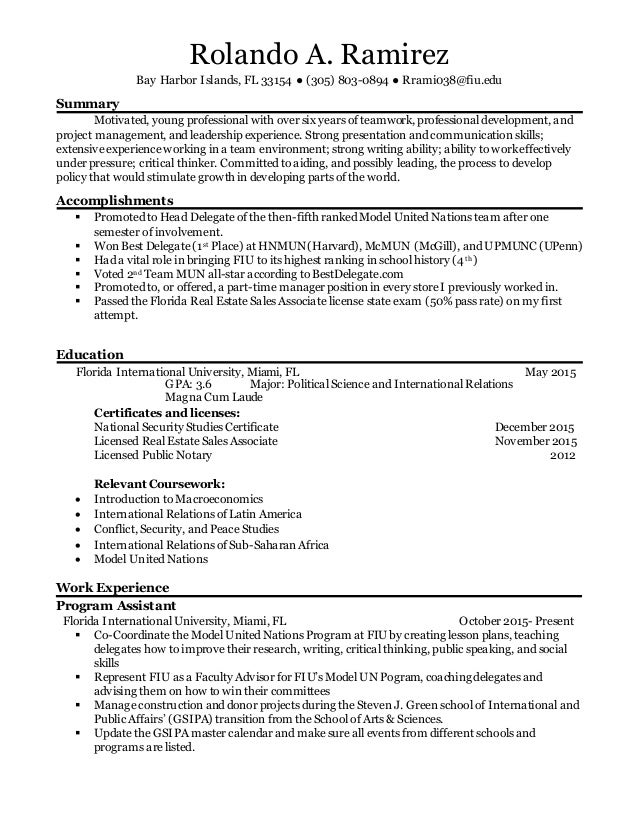 fiu resume fiu resume resume ideas fiu resume fiu resume resume ideas