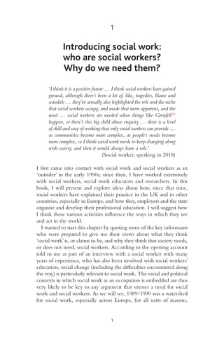 Exploring Social Work An Anthropological Perspective Linda Bell | PDF