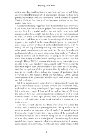 Exploring Social Work An Anthropological Perspective Linda Bell | PDF