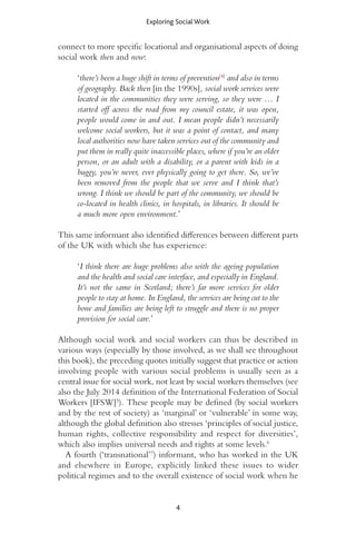 Exploring Social Work An Anthropological Perspective Linda Bell | PDF