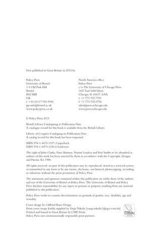 Making Policy Move Towards A Politics Of Translation And Assemblage ...