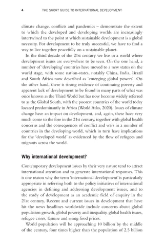 The Short Guide To International Development Nick Sage | PDF