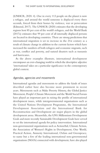International Development Examples The Short Guide To International Development Nick Sage | PDF