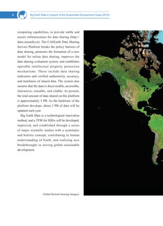 Big Earth Data In Support Of The Sustainable Development Goals 2019 ...
